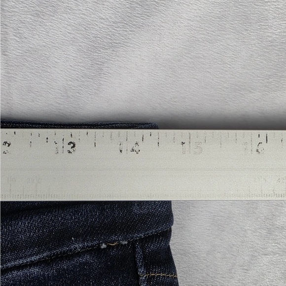 Good American Dolly Joleans Jeans Womens Size 8/29 Petite Flare Blue Denim Pants - Picture 9 of 12